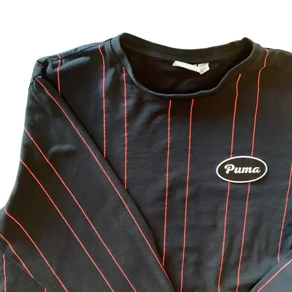 Y2K Vintage Puma Mens Large Shirt | Puma 91074 Local Division long sleeve - Picture 2 of 10